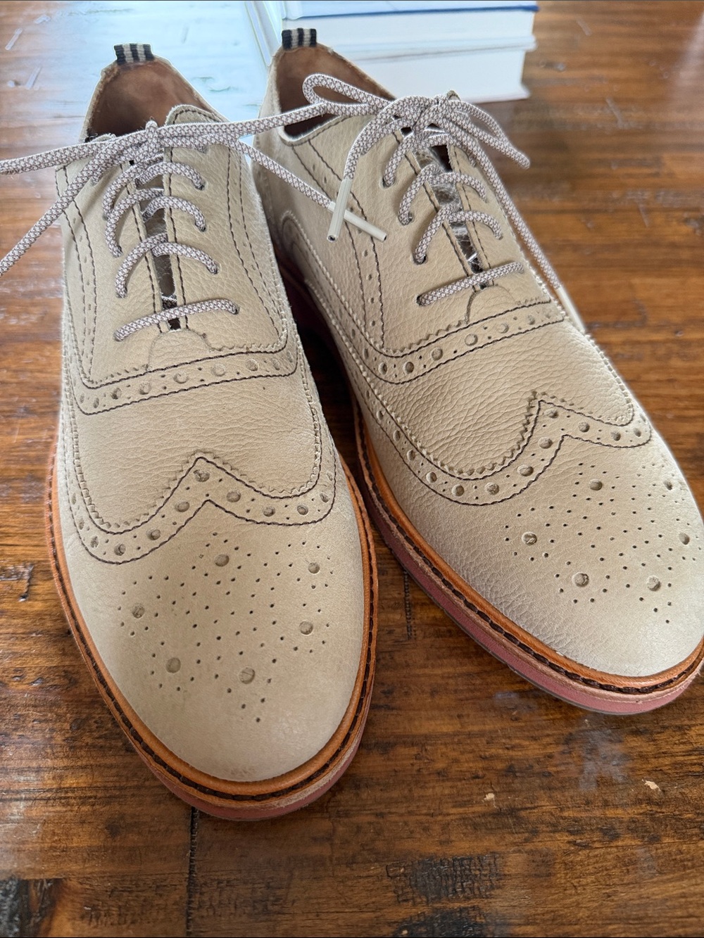 Cole Haan Wing Tip Tie Up Shoes SIZE 7